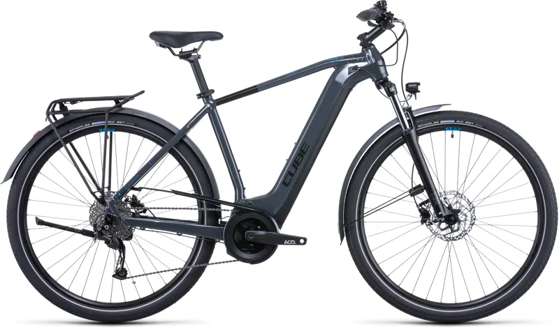 Cube Touring Hybrid One 500 Bike in Blue