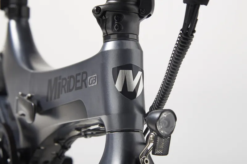 MiRiDER One GB3 16 Folding E-Bike In Onyx Grey-5