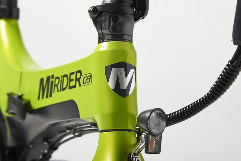 MiRiDER One GB3 16 Folding E-Bike In Acid Green-5