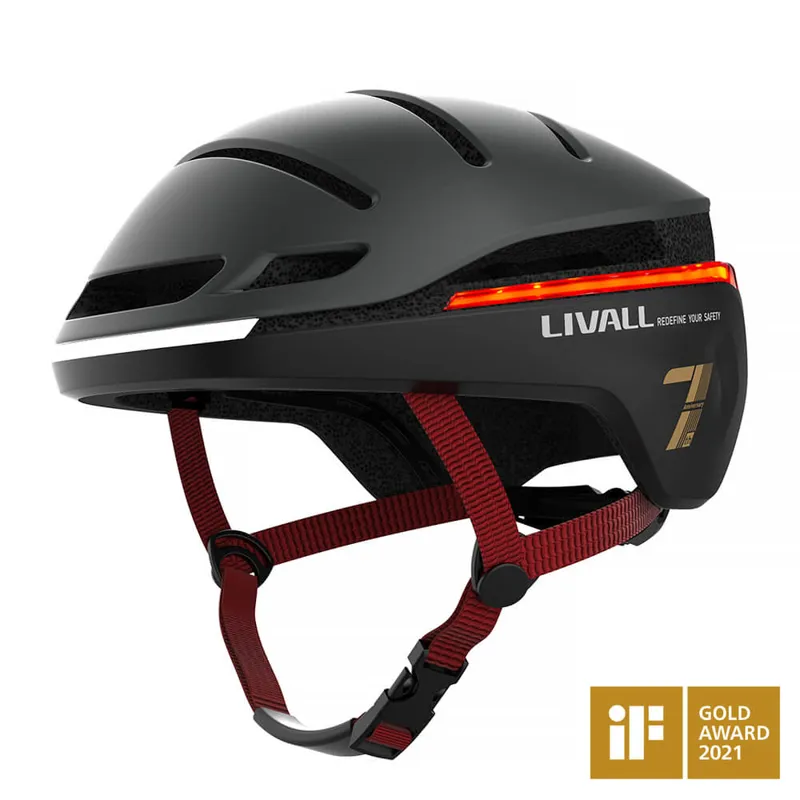 Livall Evo21 Smart Helmet in Dark Night