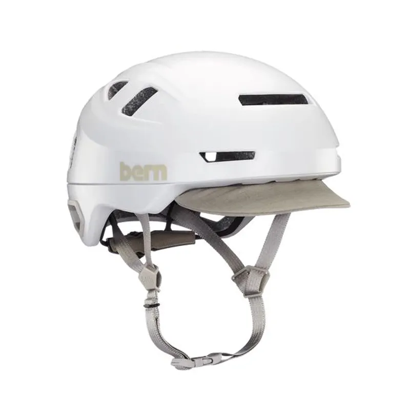 Bern Hudson MIPS Helmet in Satin White