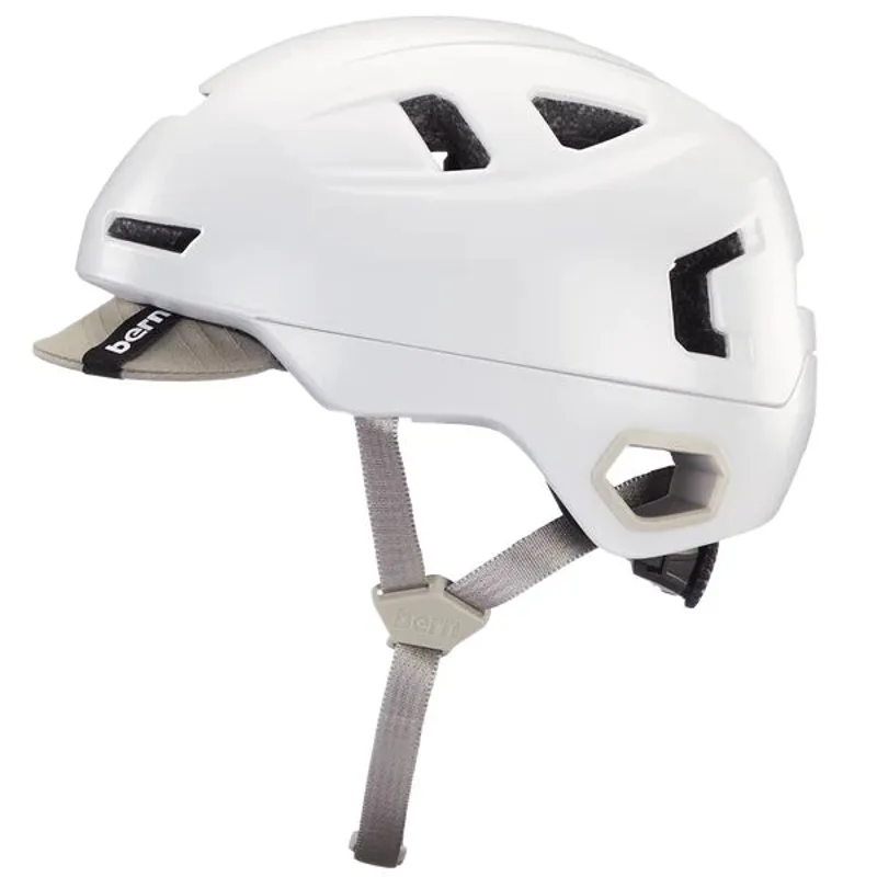 Bern Hudson MIPS Helmet in Satin White-1