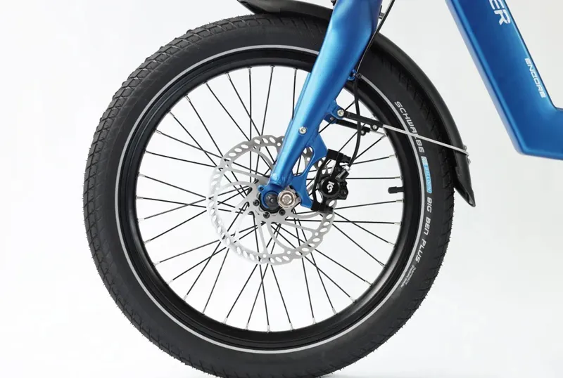 Wisper Tailwind 806 Folding Bike in Blue-2