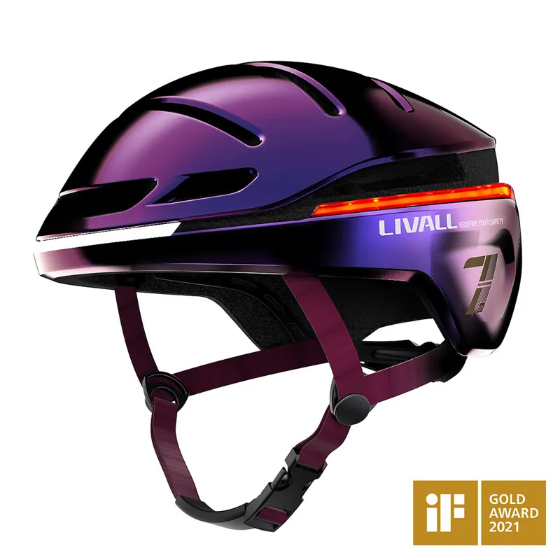 Livall Evo21 Smart Helmet Ultra Violet