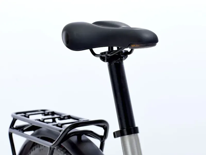 Raleigh Novus Lowstep Derailleur Gear E-Bike in Titanium-4